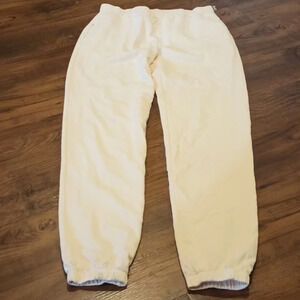 Year of Ours Cream Fitted Jogger Sweat Pants A27